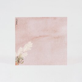 tischkarte mit floralem trauring TA0122-2000012-07 2