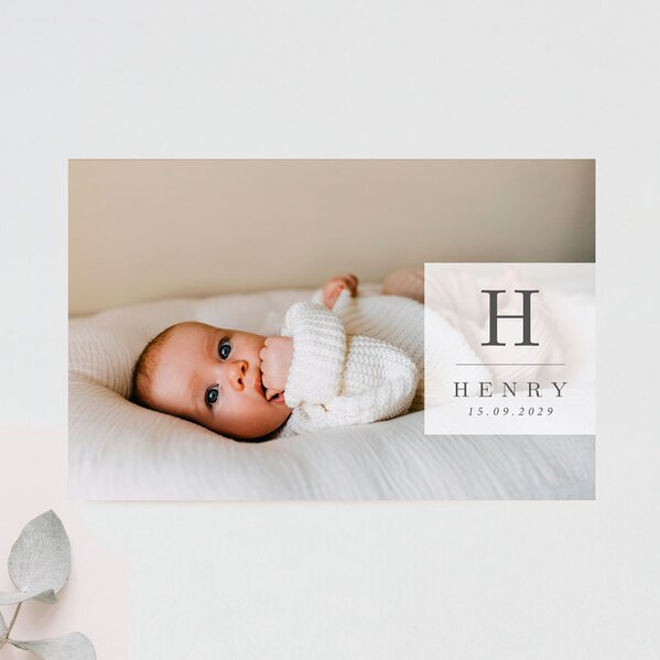 schlichte geburtskarte mit foto hihi baby picture perfect 2 TA05500-2300178-07 1