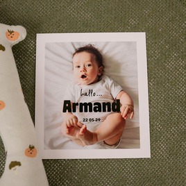 personalisierte geburtskarte im polaroid format TA05500-2600122-07 3