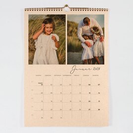 foto kalender mit goldfolie minimal hochformat TA0884-2100004-07 1