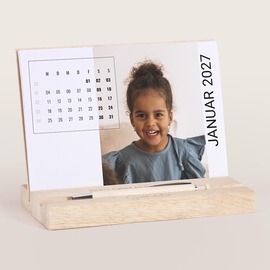 tischkalender 2025 mit holz sockel a5 format TA0884-2200017-07 1