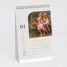 tischkalender mit foto und ringspirale zum aufstellen smile buero TA0884-2300004-07 1