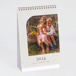 tischkalender mit foto und ringspirale zum aufstellen smile buero TA0884-2300004-07 2