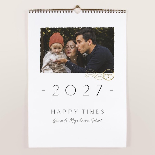 a3 wandkalender mit spiralbindung und postkartenfotos TA0884-2600008-07 2