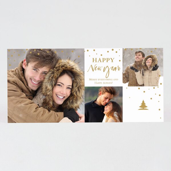 weihnachtskarte mit fotocollage und schneeflocken winterspass TA1188-1700008-07 1