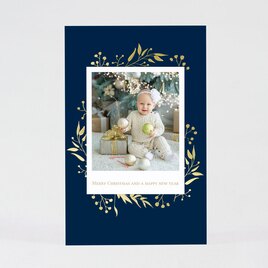 weihnachtskarte gold greenery mit goldfolie TA1188-2000001-07 1