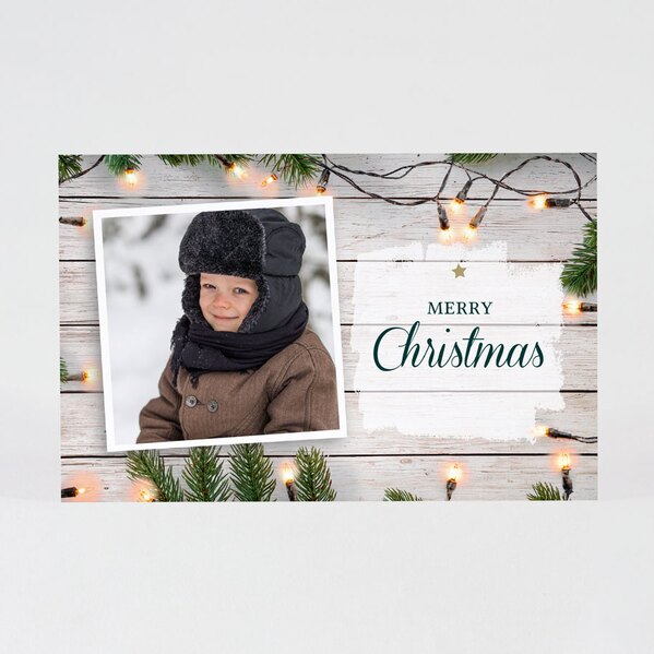 foto weihnachtskarte mit tannenzweig und lichterkette TA1188-2000017-07 1