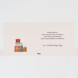 weihnachtskarte mit foto tannenbaum on its way querformat TA1188-2100004-07 2