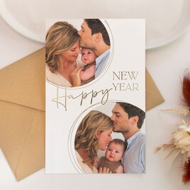 neujahrskarte happy family mit fotos veredelung TA1188-2300025-07 1