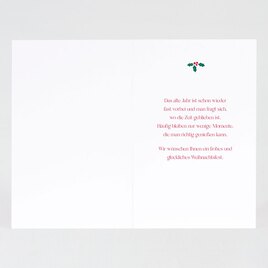 weihnachtskarte christmas time illustriert klassisches design TA1188-2300170-07 2