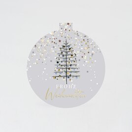 besondere weihnachtskarte weihnachtskugel basteln mit goldfolie TA1188-2300171-07 1