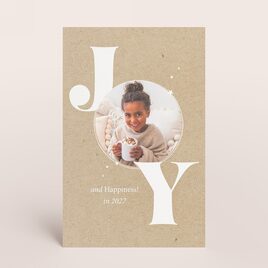weihnachtskarte mit foto im schriftzug joy TA1188-2600024-07 1