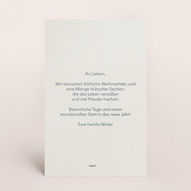 weihnachtskarte im briefmarkenstil mit foto und goldfolie TA1188-2600084-07 2