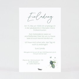 einladungskarte konfirmation eukalyptus mit foto TA1227-2300142-07 2