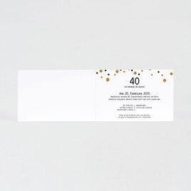 festliche einladungskarte party mit glitzereffekt optik TA1327-1800009-07 2