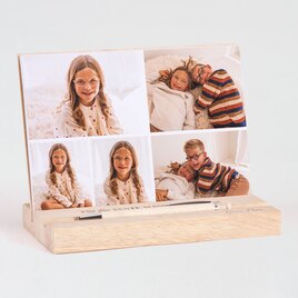 personalisierbarer fotohalter aus holz a5 fomat collage TA14804-2200002-07 1