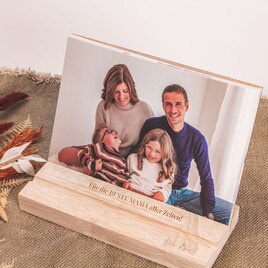 personalisierbarer fotohalter aus holz a5 fomat collage TA14804-2200002-07 2