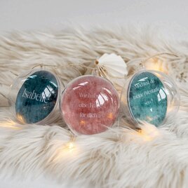 schicke weihnachtskugel glitzer mit holz label und trockenblumen weihnachten TA14807-2300003-07 1