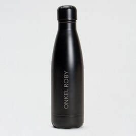 isolierte trinkflasche aus edelstahl mit text schwarz TA14828-2200006-07 1