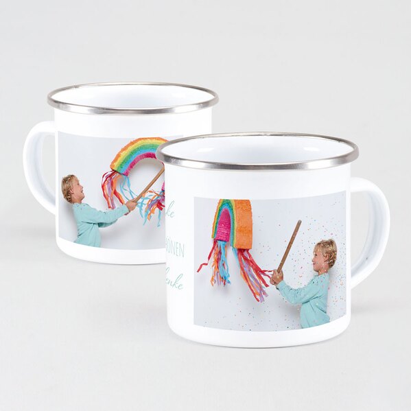 personalisierbare emaille tasse text foto TA14914-2100010-07 1