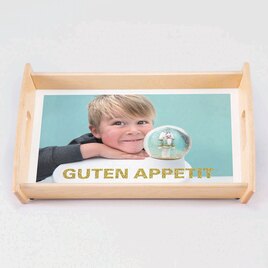 personalisiertes holztablett mit foto und goldglitterdruck TA14916-2100059-07 1
