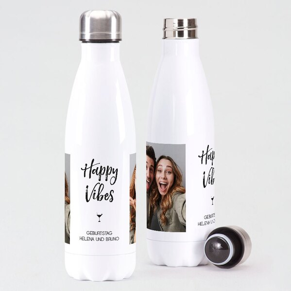 personalisierte trinkflasche happy vibes TA14926-2100002-07 1