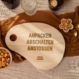 personalisiertes tapasbrett mit wunschtext und firmenname TA14929-2600001-07 2
