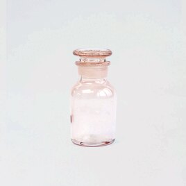 kleine apothekerflasche in rose mit glasdeckel TA382-340-07 1