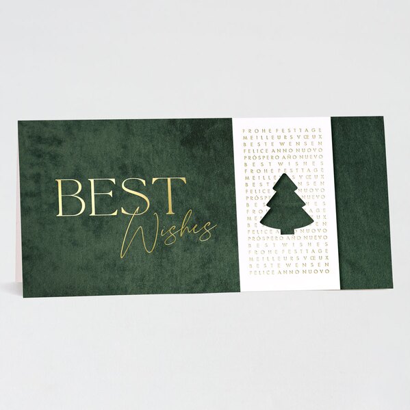 einzigartige weihnachtkarte im velvet look textures veredelt TA842-020-07 1